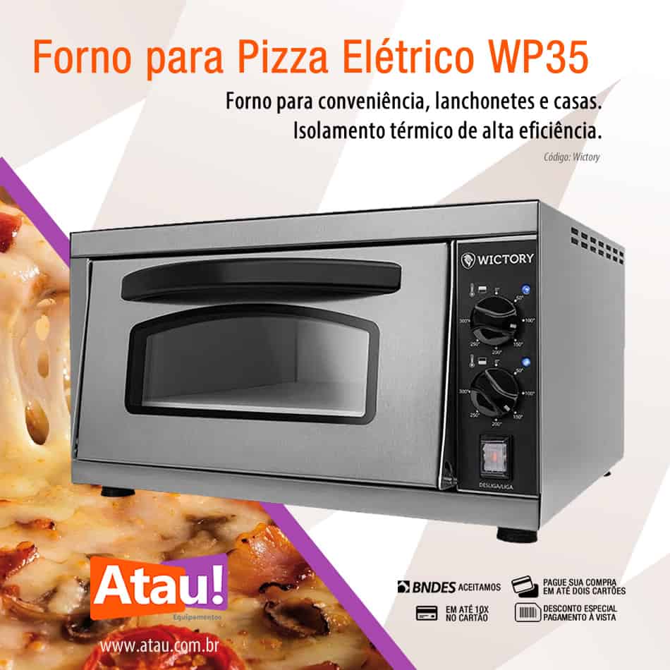 Forno elétrico para pizzas WP35 Wictory